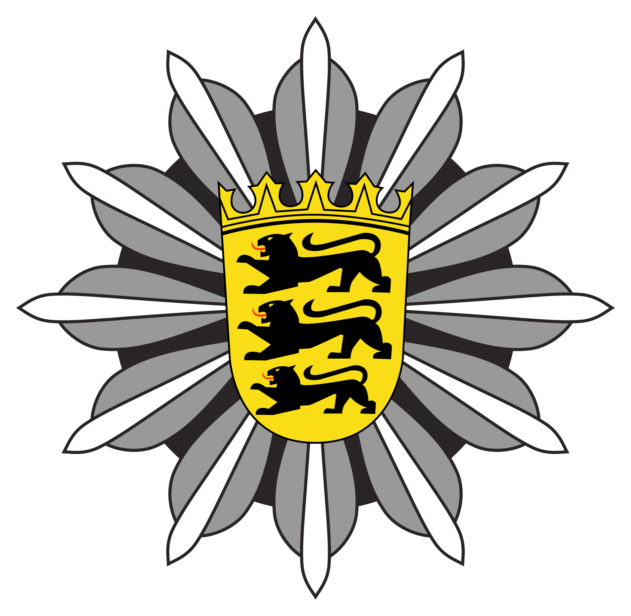 Polizei Baden-Württemberg Police Star