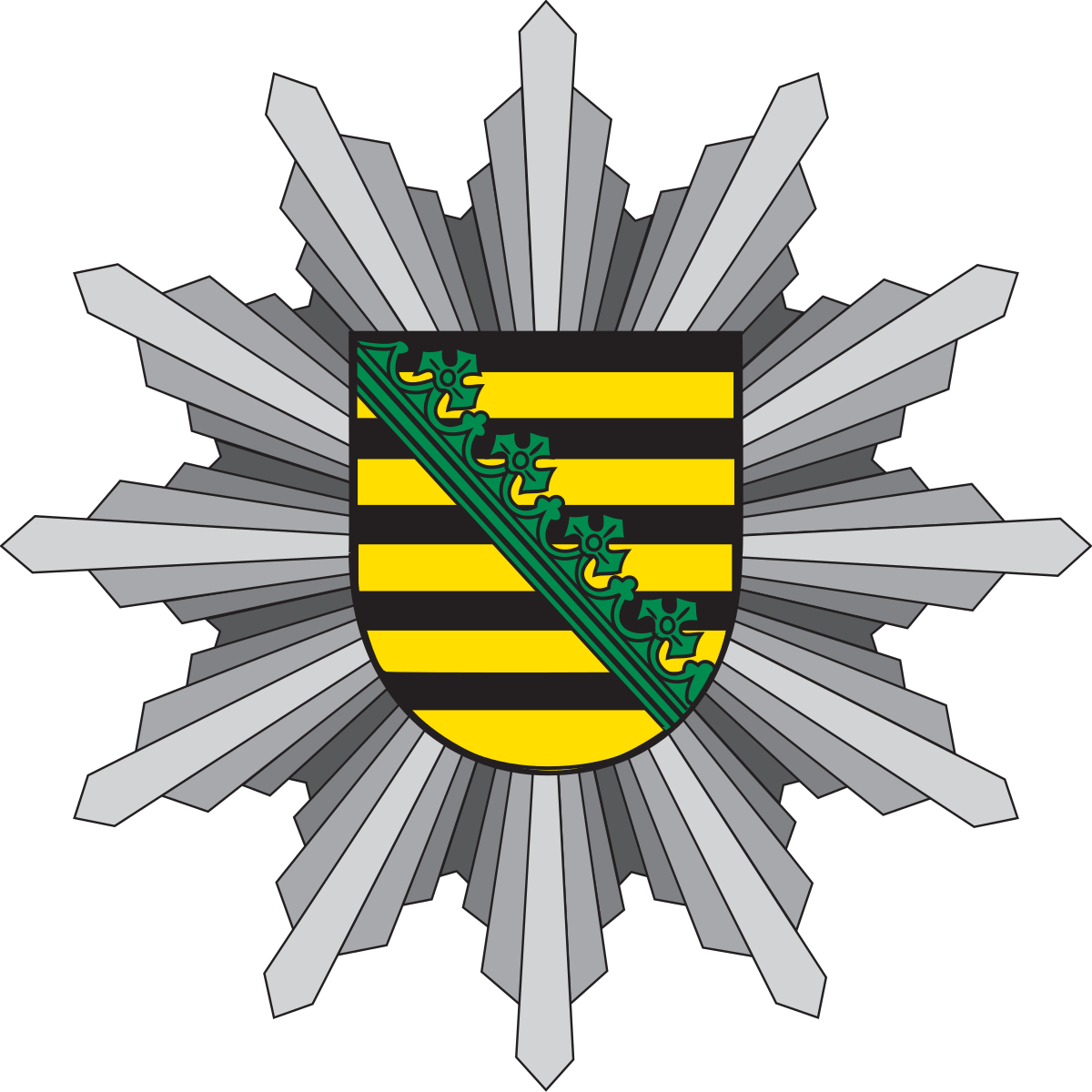 Polizei Sachsen, Polizeidirektion Dresden Police Star